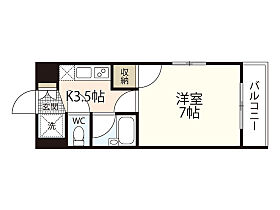 メイユール広兼  ｜ 広島県広島市安佐南区伴中央6丁目（賃貸マンション1K・1階・22.68㎡） その2