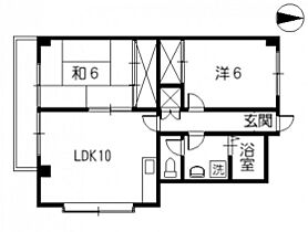 パル石原  ｜ 広島県安芸郡府中町石井城2丁目（賃貸マンション2LDK・3階・52.30㎡） その2