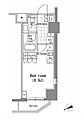 パークハビオ新橋9階15.4万円