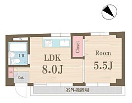 サンコーポラス  ｜ 東京都港区赤坂5丁目1-30（賃貸マンション1LDK・3階・28.85㎡） その2