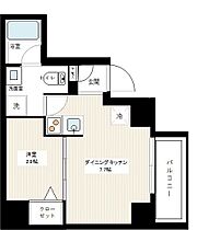 スパシエルクス亀戸 904 ｜ 東京都江東区亀戸7丁目41番12号（賃貸マンション1DK・9階・25.74㎡） その2