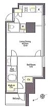 プライムメゾン大塚  ｜ 東京都豊島区北大塚1丁目（賃貸マンション1LDK・9階・36.77㎡） その2