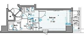 ガラ・シティ五反田  ｜ 東京都品川区西五反田7丁目1-10（賃貸マンション1K・3階・21.89㎡） その2