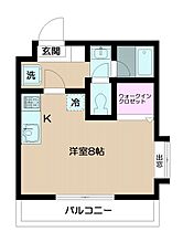 ＭＵスクエア等々力  ｜ 東京都世田谷区中町2丁目3-3（賃貸マンション1R・1階・25.68㎡） その2