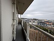 【バルコニー】南向きバルコニーの様子です。