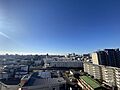 バルコニーから...