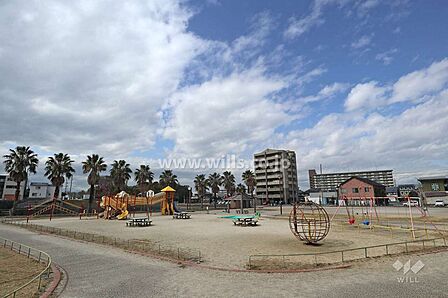 猪子石原中央公園の外観