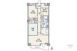 藤和シティコープ一社 2SLDKの間取図画像