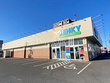 ゲンキー鵜沼東店営業時間9時~21時 140m