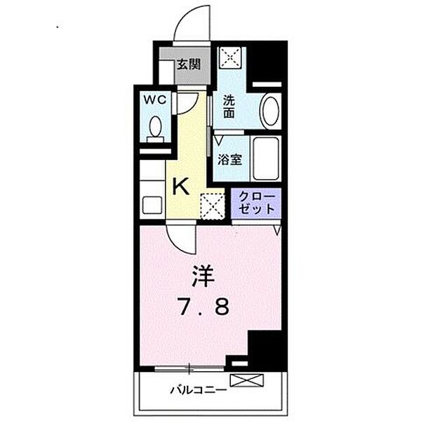 ＧＲＡＮＤＥＰＡＳＳＯ横浜鶴見 202｜神奈川県横浜市鶴見区市場富士見町(賃貸マンション1K・2階・28.32㎡)の写真 その2