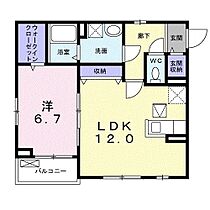 カーザ　オルト 101 ｜ 神奈川県川崎市川崎区小田１丁目19-16-6（賃貸アパート1LDK・1階・49.32㎡） その2