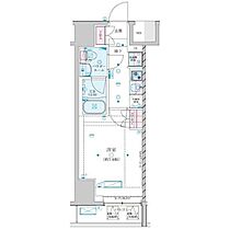 GENOVIA川崎VII 213 ｜ 神奈川県川崎市川崎区南町15-5（賃貸マンション1K・2階・25.73㎡） その2