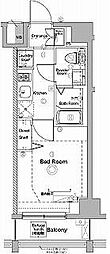ラフィスタ川崎4 1Kの間取図画像