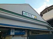 尻手駅（673m）