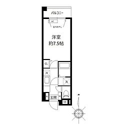 パワーハウス/KW 1Kの間取図画像