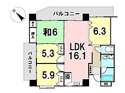 間取図画像 4LDK