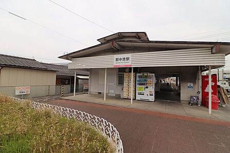 伊予鉄道郡中線　郡中港駅 190m
