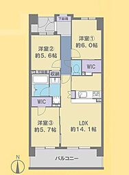 茅ヶ崎市幸町　クリオ湘南茅ヶ崎　404号室