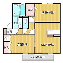 福岡県八女市本村971-1（賃貸アパート2LDK・2階・55.36㎡） その2