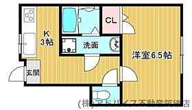 福岡県八女市馬場（賃貸アパート1K・1階・23.75㎡） その2