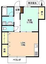 フォレスト・オブ・ヒーリング北棟  ｜ 長野県長野市三輪９丁目（賃貸アパート1LDK・1階・40.50㎡） その2