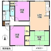 オークハイツ荒井  ｜ 長野県長野市大字稲葉（賃貸アパート3LDK・2階・66.00㎡） その2