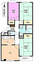 サンディハイツココ北館  ｜ 長野県長野市三輪３丁目（賃貸マンション3LDK・2階・65.26㎡） その2