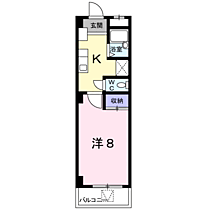 マインズＫ 402 ｜ 長野県長野市大字鶴賀田町2169-5（賃貸マンション1K・4階・27.60㎡） その2