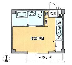 アパーテル南石堂Ｅ  ｜ 長野県長野市大字南長野南石堂町（賃貸マンション1R・5階・27.42㎡） その2