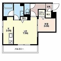 モダンヒルズ  ｜ 長野県長野市大字鶴賀（賃貸マンション1LDK・3階・40.42㎡） その2