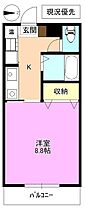 サンプローチ  ｜ 長野県長野市大字鶴賀（賃貸マンション1K・2階・27.75㎡） その2