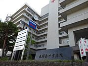 病院「長野赤十字病院まで1476m」
