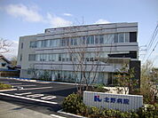 病院「北野病院まで1217m」