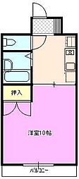 リバーシティー中御所 1Kの間取図画像