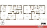 間取り：【2号棟】建物面積：110.13ｍ２（1F：53.82ｍ２ 　　　2F：56.31ｍ２）