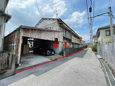 外観：【外観】約89坪のゆとりのある土地です。