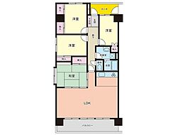 アーネスト大谷公園 4LDKの間取図画像