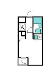 浅草ダイカンプラザ天仁ビル ワンルームの間取図画像