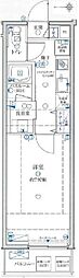 トレステラレジデンス入谷 1Kの間取図画像