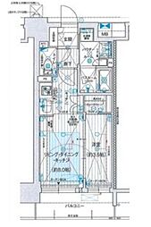 名古屋市昭和区桜山町3丁目マンション 1LDKの間取図画像