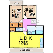 愛知県名古屋市昭和区南分町６丁目（賃貸マンション2LDK・1階・59.39㎡） その2