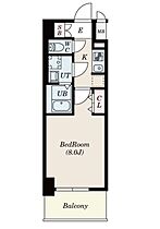 S-RESIDENCE堀田NorthII（エスレジデンスホリタノースツー  ｜ 愛知県名古屋市瑞穂区堀田通８丁目（賃貸マンション1K・6階・25.44㎡） その2