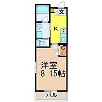 愛知県名古屋市昭和区広路町字石坂（賃貸マンション1K・3階・24.87㎡） その2