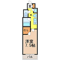 愛知県名古屋市昭和区川原通５丁目（賃貸マンション1K・6階・23.95㎡） その2