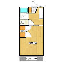 レジデンス吉田ヶ丘 203 ｜ 茨城県水戸市元吉田町（賃貸アパート1K・2階・22.68㎡） その2