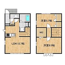 みはらしHills　ウエスト棟 D-1 ｜ 茨城県水戸市酒門町（賃貸テラスハウス2LDK・1階・68.30㎡） その2