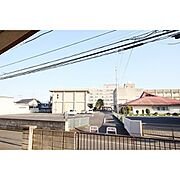目の前に水戸赤十字病院