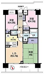 間取図画像 3LDK