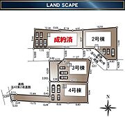 3号棟並列で3台駐車可能です。