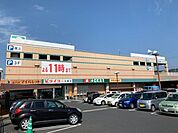 タイヨー 花棚店・営業時間 9:30～23:00・Seria(2階) 9:30～22:00・駐車場あり・敷地内には鹿児島銀行けだな支店もあります。 970m